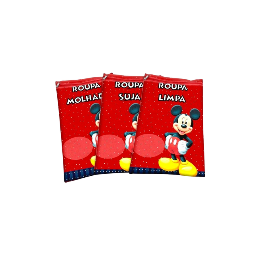 Kit Organizador Roupa Limpa/Molhada ou Suja